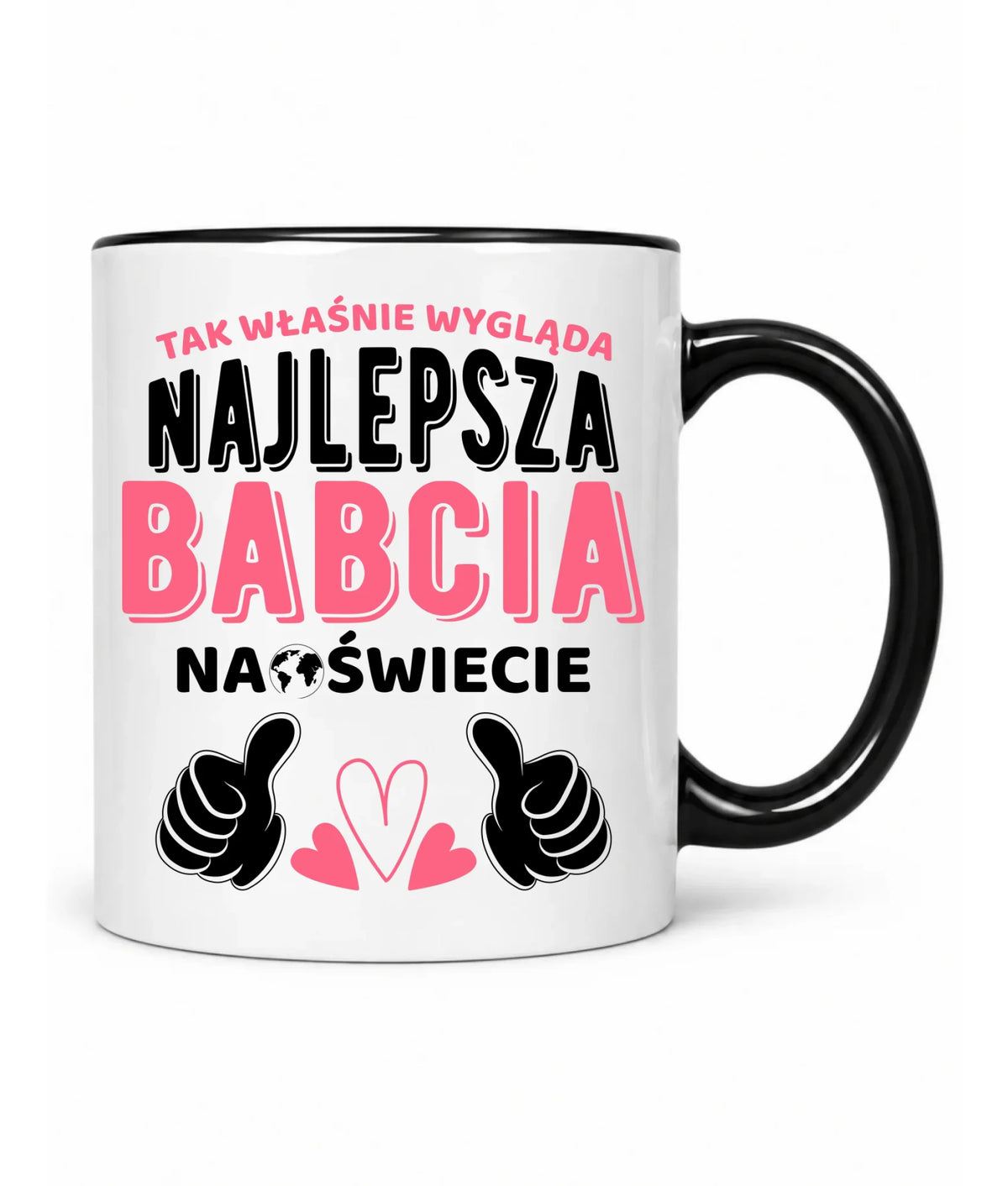 Kubek dla babci - Tak wygląda najlepsza babcia na świecie B24