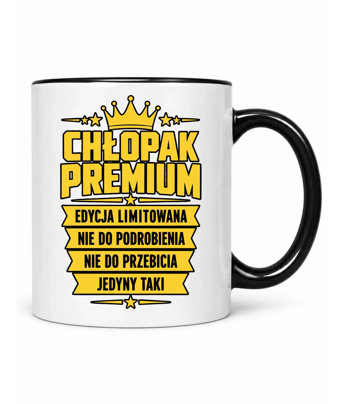 Kubek dla chłopaka - Chłopak Premium Edycja Limitowana
