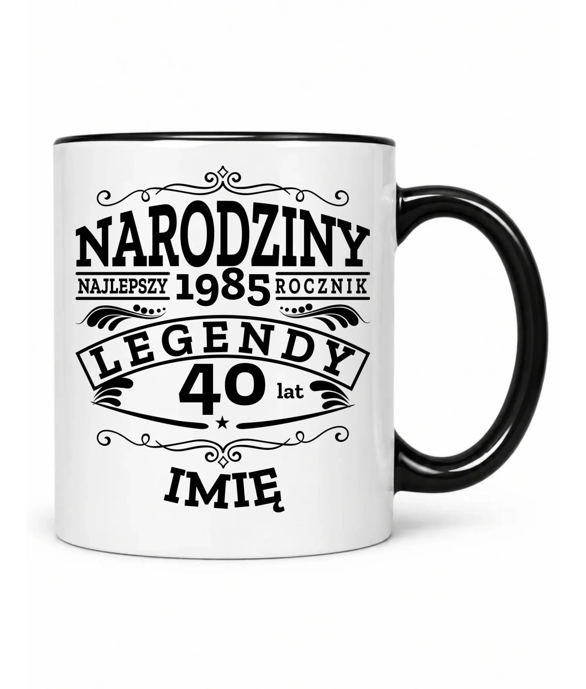 Kubek na urodziny - Narodziny Legendy - personalizowany