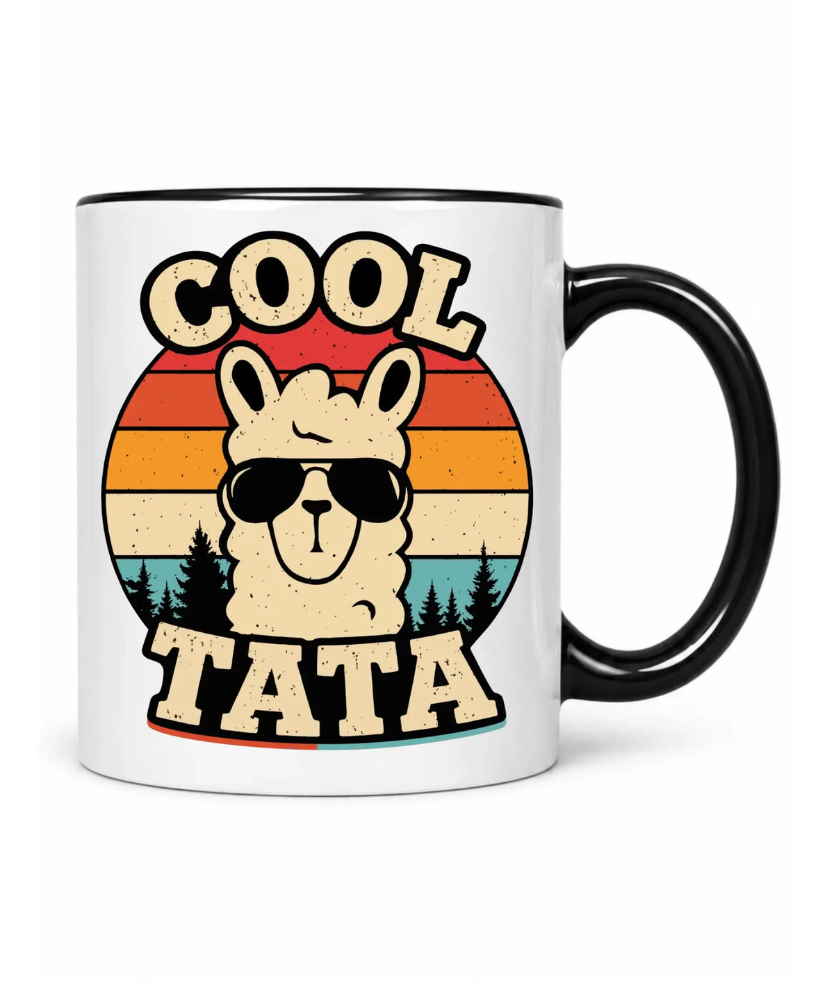 Kubek dla taty - Lama w okularach Cool tata DT04