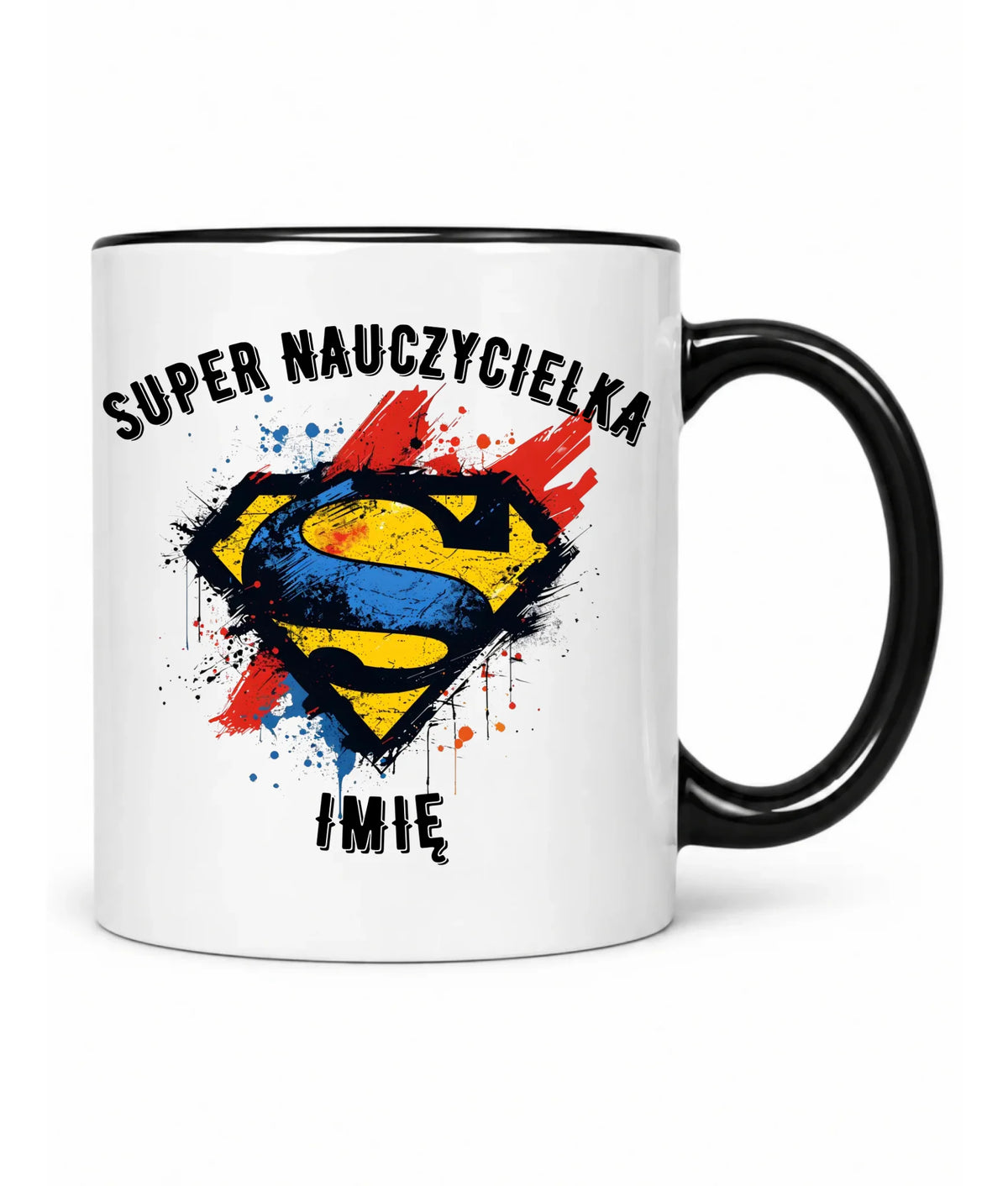 Kubek z imieniem dla nauczycielki Super Nauczycielka N27
