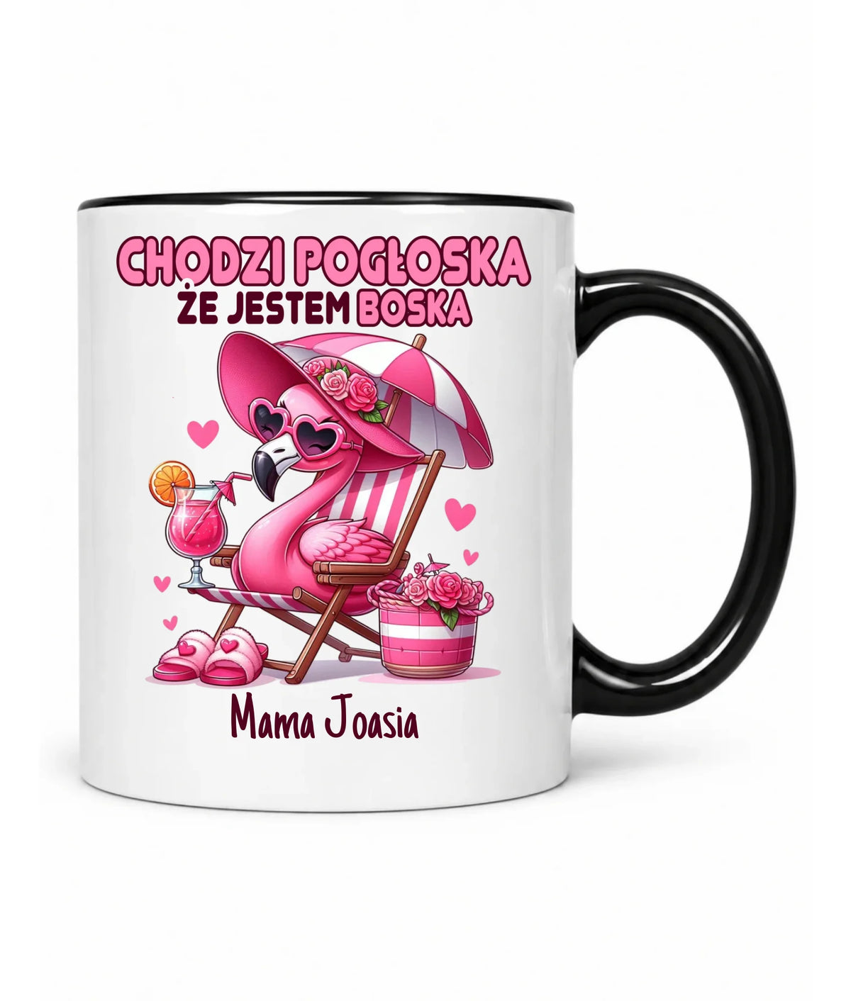 Kubek dla mamy - Chodzi pogłoska, że jestem boska - personalizowany DM14