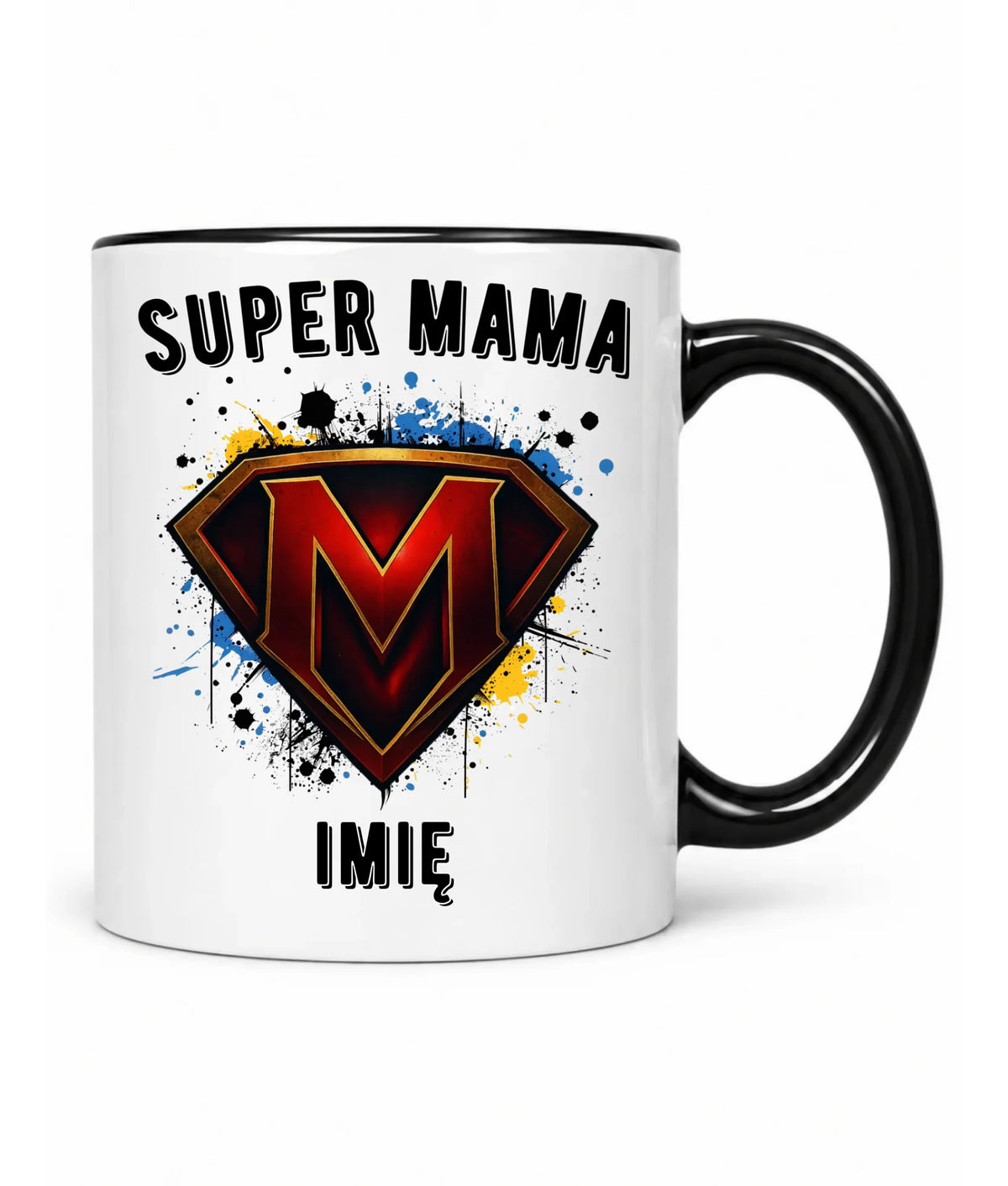 Kubek dla mamy - Super Mama - personalizowany DM07