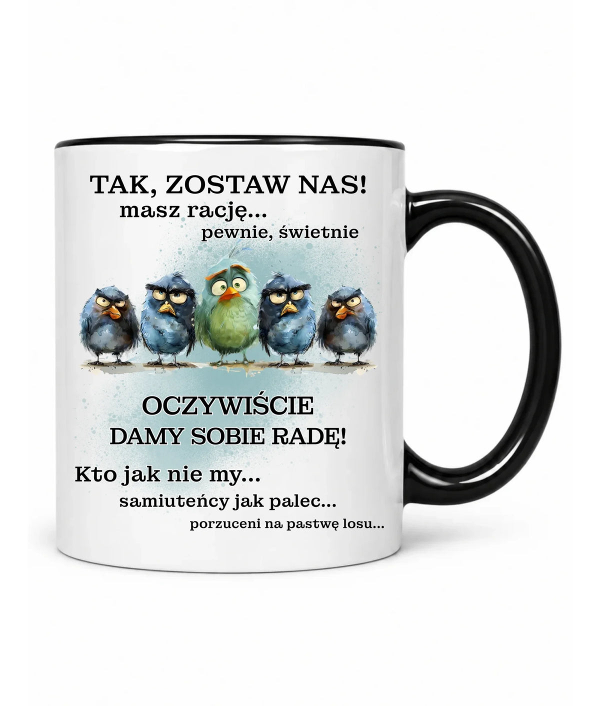 Kubek na odejście z pracy - Tak, zostaw nas!