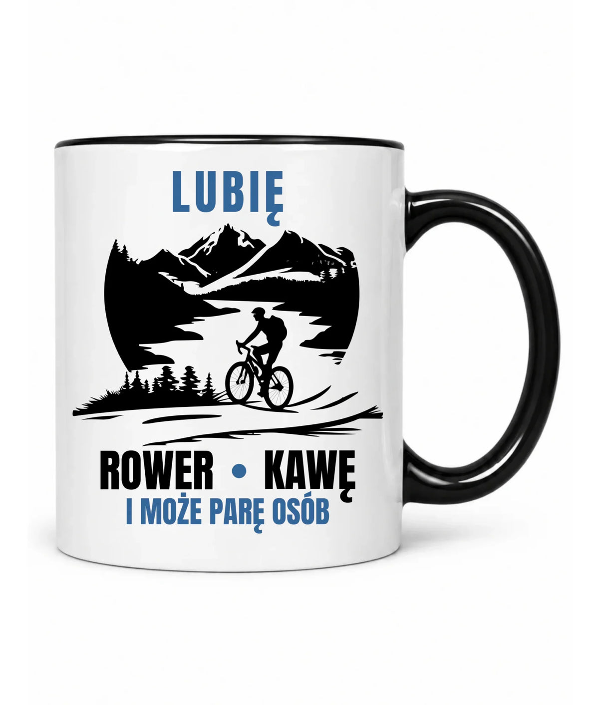 Kubek dla rowerzysty - Lubię rower kawę i może parę osób HR05