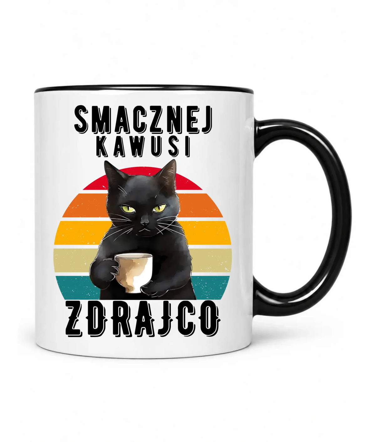 Kubek na odejście z pracy - Smacznej kawusi Zdrajco