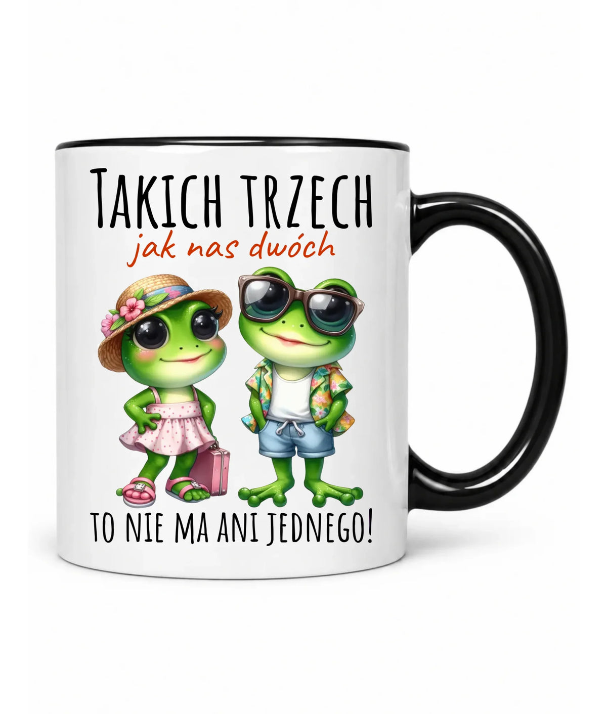 Kubek dla par - Żabki Takich trzech jak nas dwóch DCH11