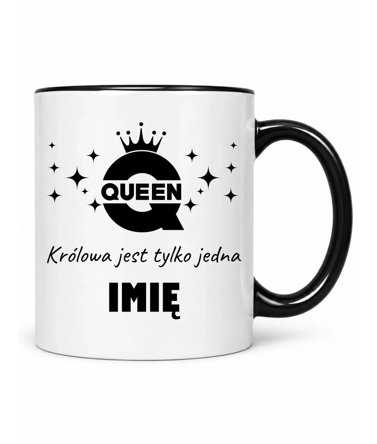 Kubek dla niej - Queen Królowa jest tylko jedna - personalizowany W40
