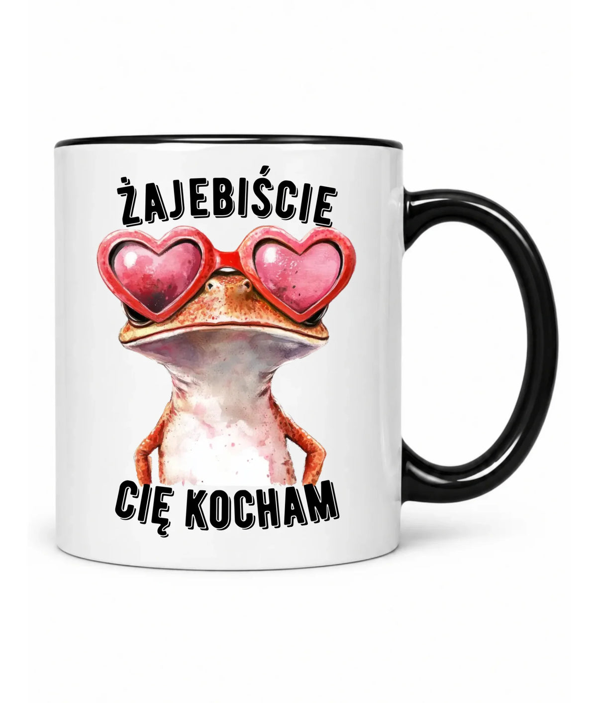 Kubek dla par - Żajebiście Cię Kocham Żaba W17