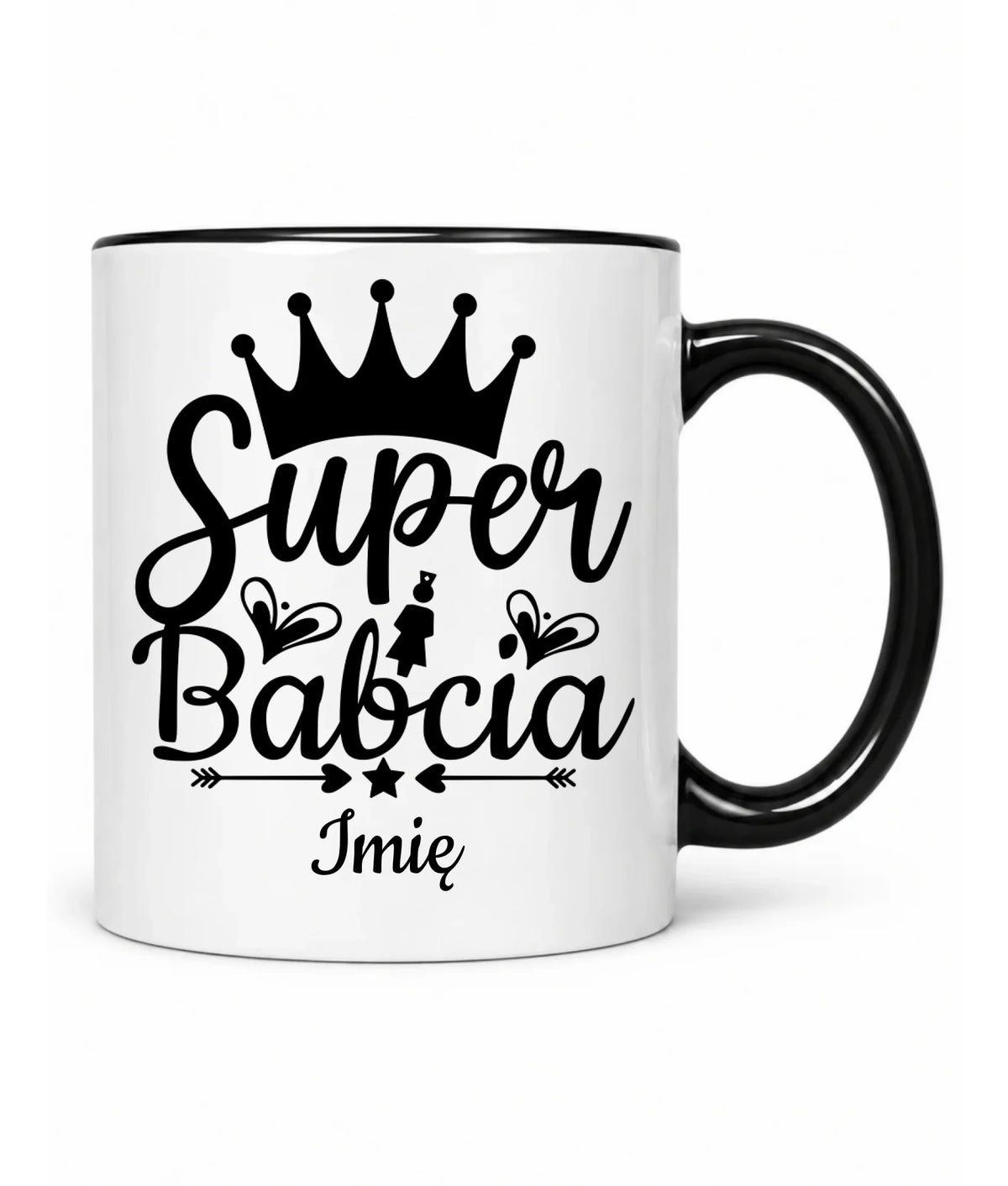 Kubek dla babci - Super Babcia - personalizowany B03