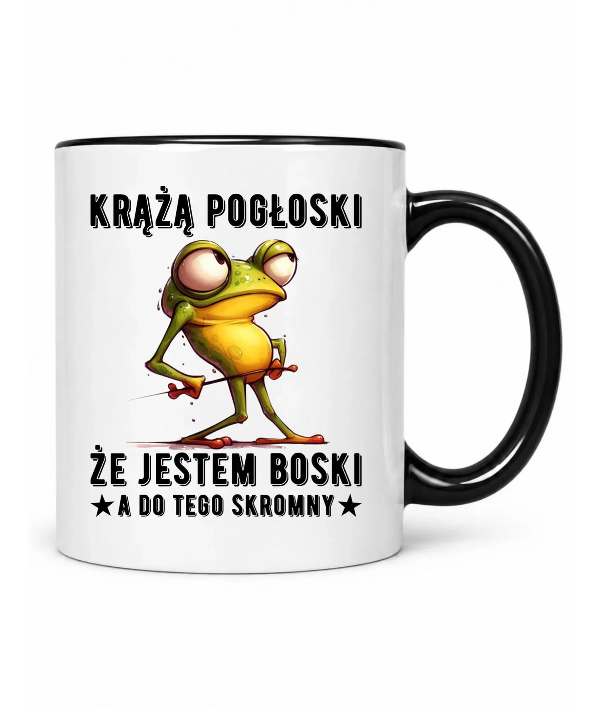Kubek - prezent dla chłopaka - Jestem boski DCH15
