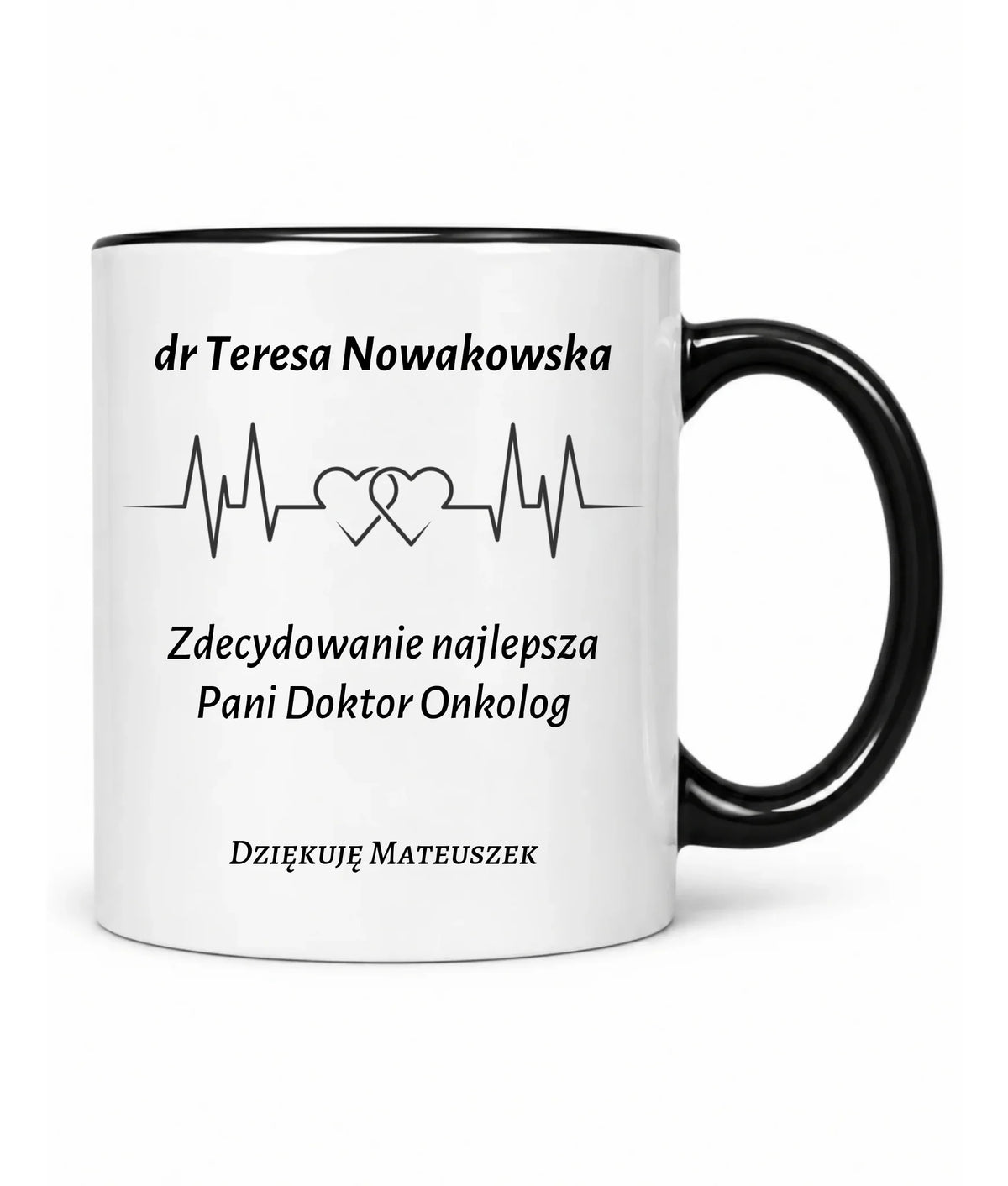 Kubek dla Pani Doktor Onkolog - personalizowany ZL01