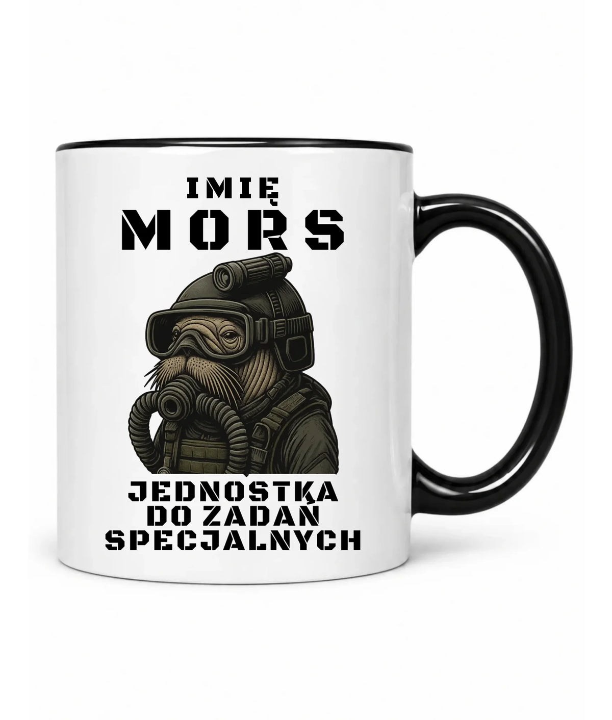 Kubek - prezent dla morsa - Mors do zadań specjalnych - personalizowany HM07