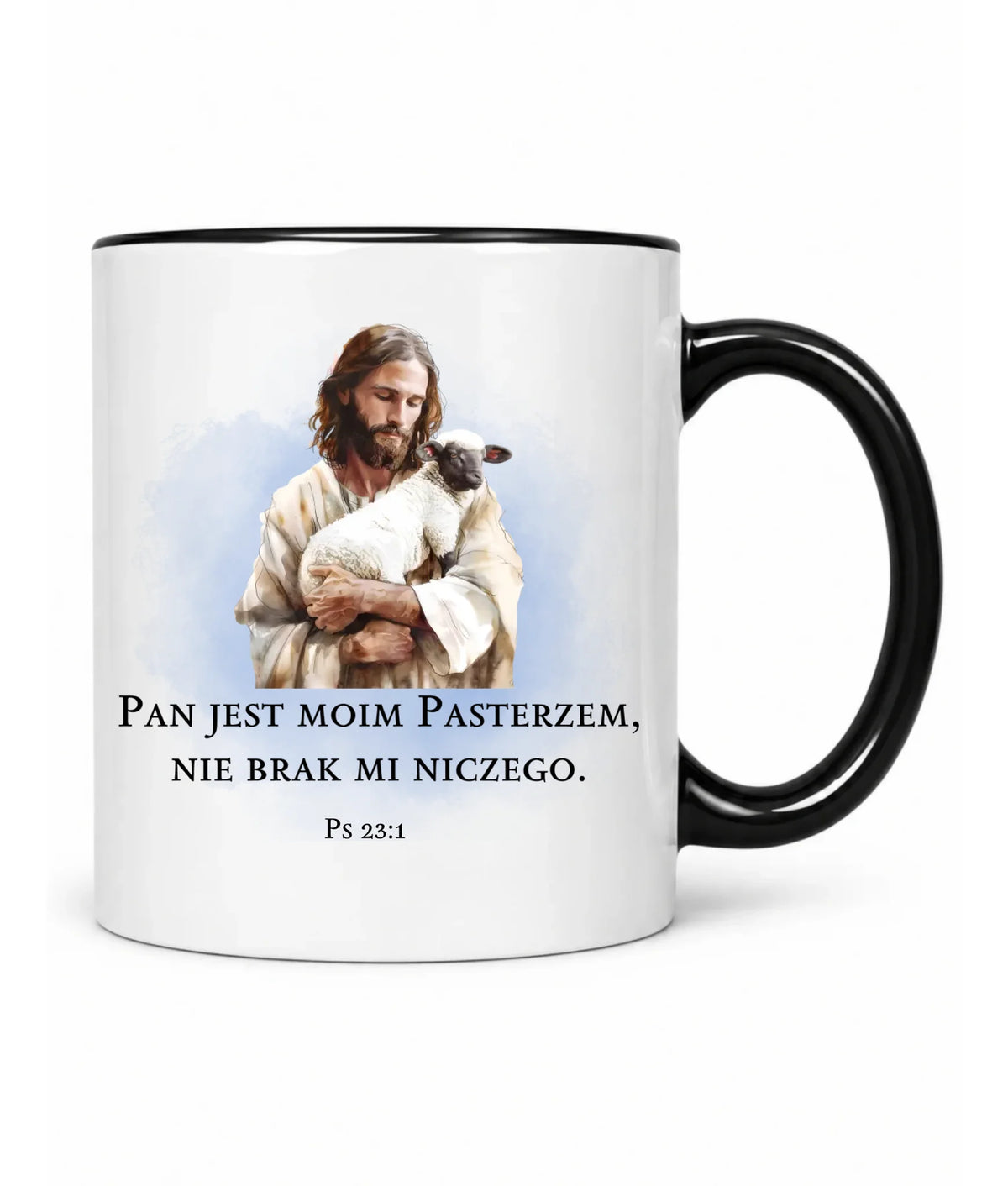Kubek chrześcijański - Pan jest moim pasterzem DU03