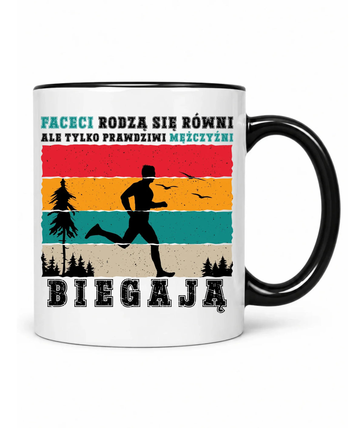 Kubek dla biegacza - Prawdziwi mężczyźni biegają HB02