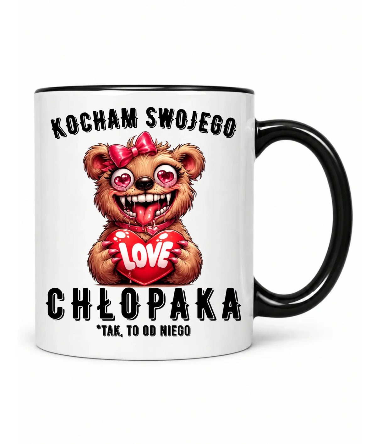 Kubek dla dziewczyny - Kocham swojego chłopaka W89