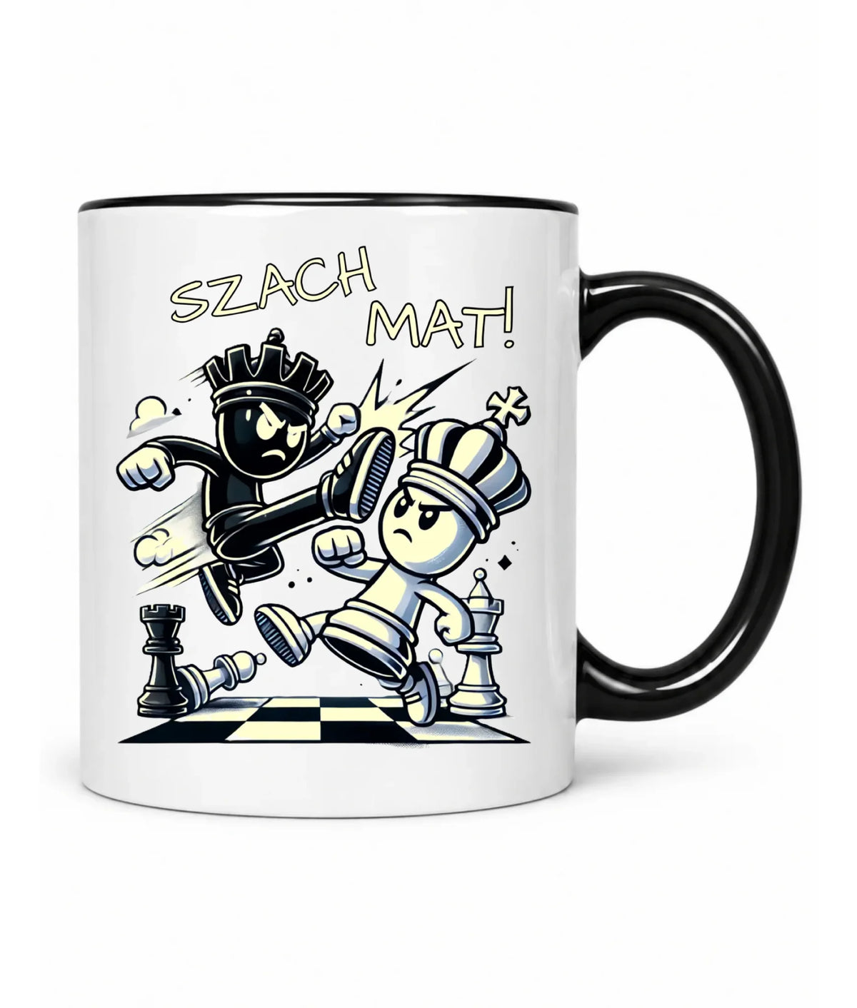 Kubek dla szachisty - SZACH MAT HSZ02