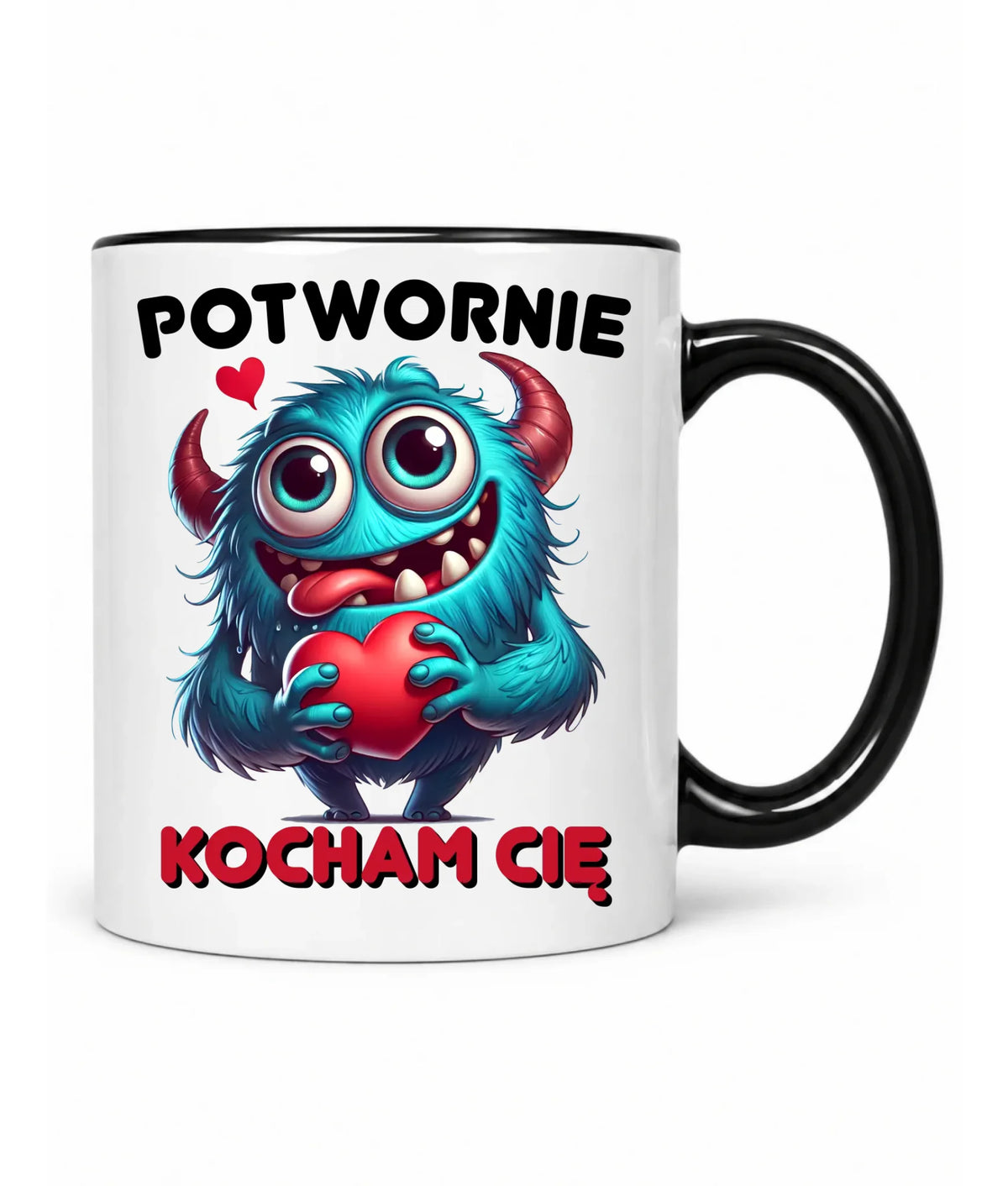 Kubek dla par - Potwornie Kocham Cię W45