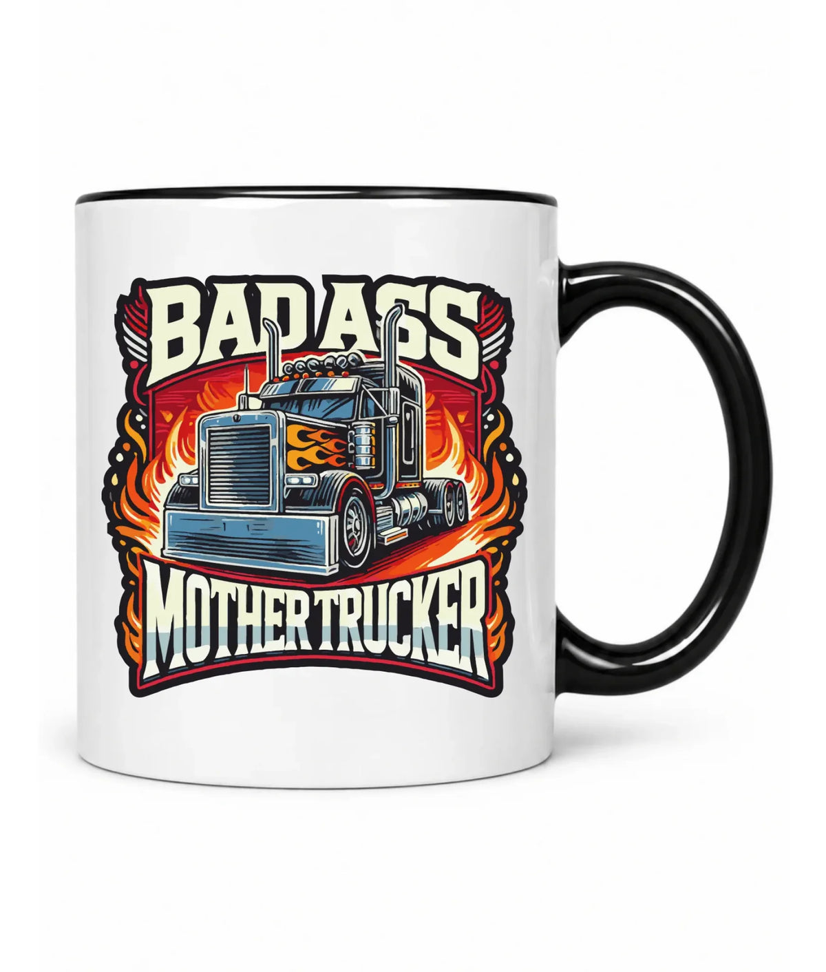 Kubek dla kierowcy tira - Badass Mother Trucker ZKT04