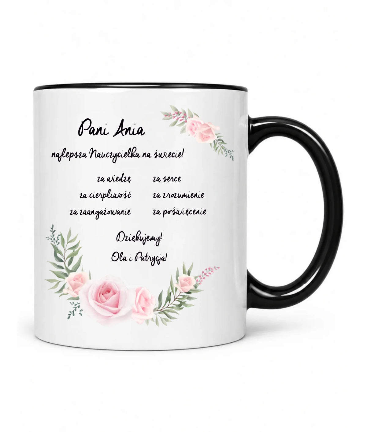 Kubek dla nauczycielki - Podziękowanie - personalizowany