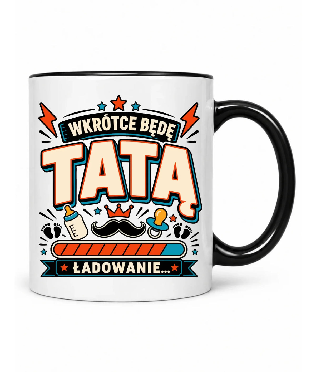 Kubek dla przyszłego taty - Wkrótce będę tatą DT23
