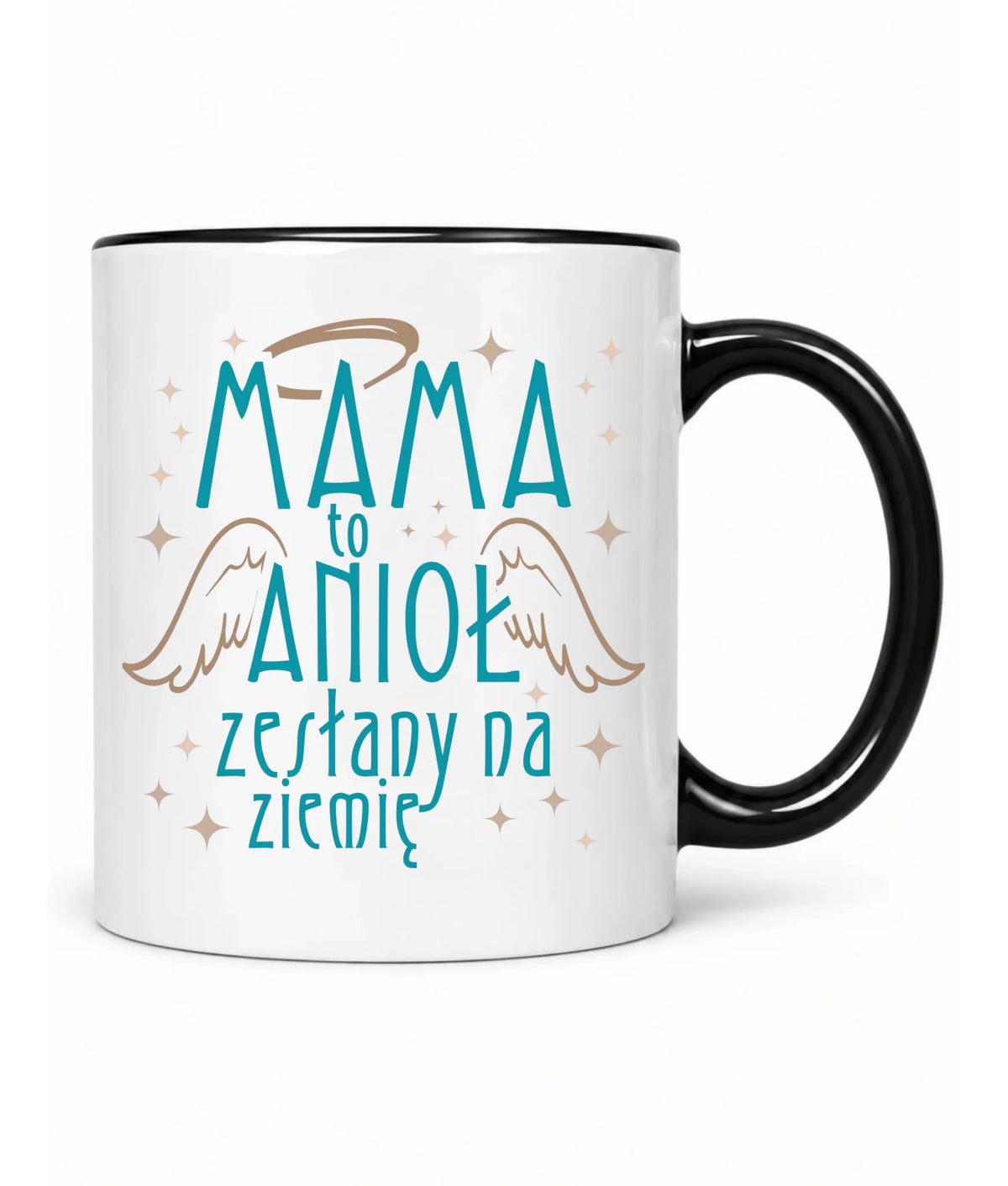 Kubek dla mamy - Mama to anioł zesłany na ziemię DM30
