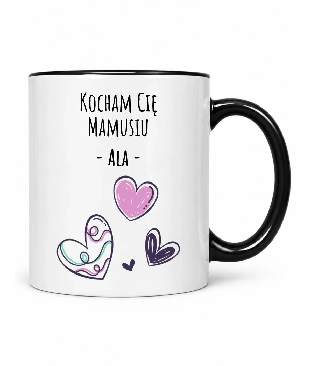 Kubek dla mamy - Kocham Cię Mamusiu - personalizowany DM05