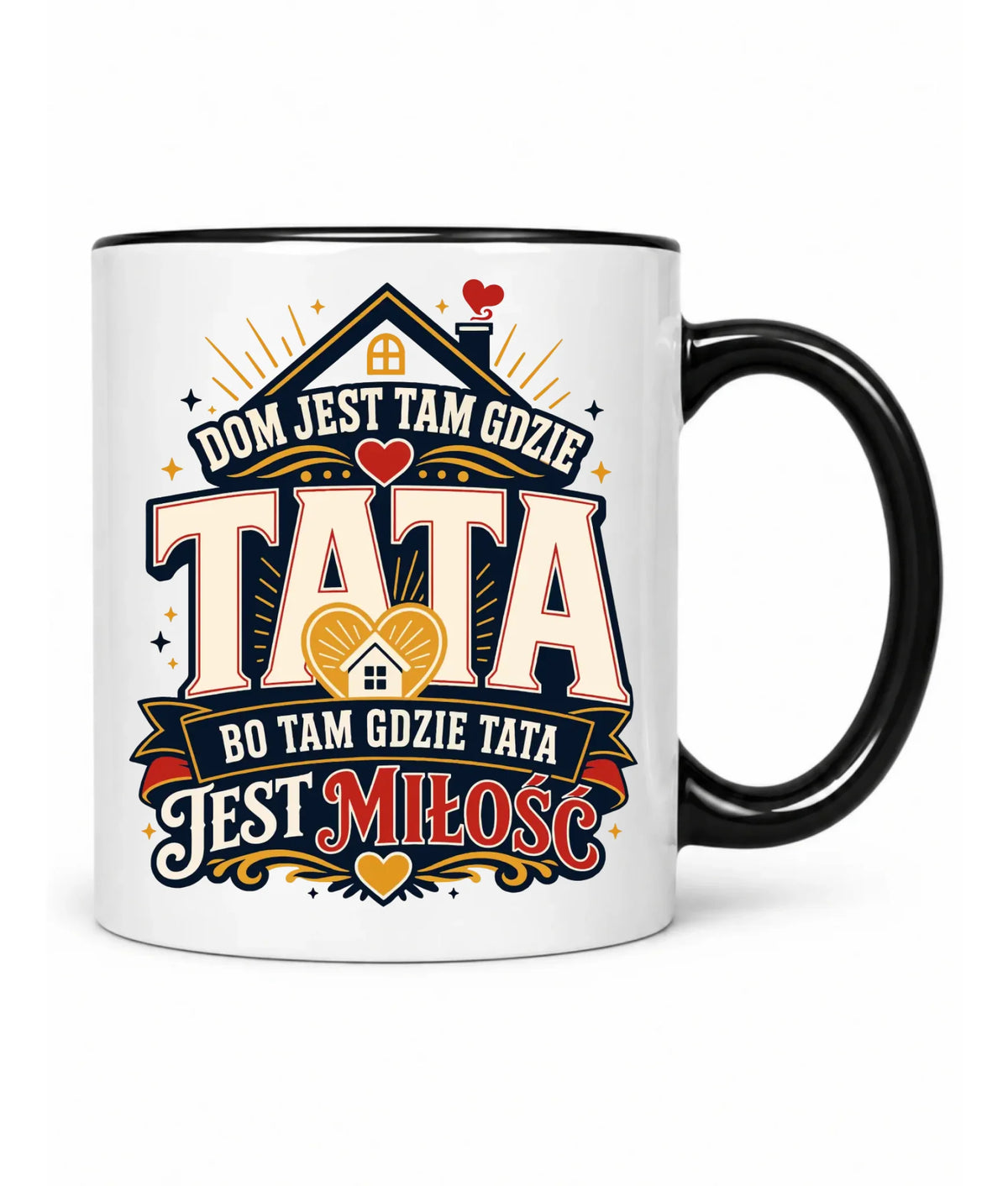 Kubek dla taty - Dom jest tam gdzie tata DT37