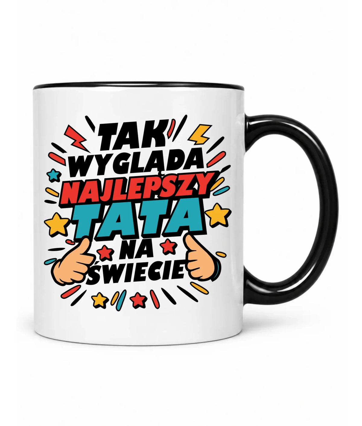 Kubek dla taty - Tak wygląda najlepszy tata na świecie DT08
