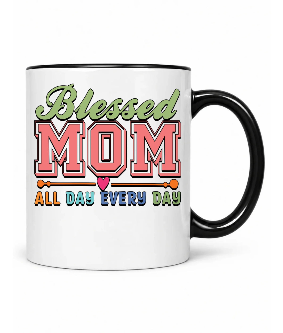 Kubek dla mamy - Blessed mom all day every day DM36