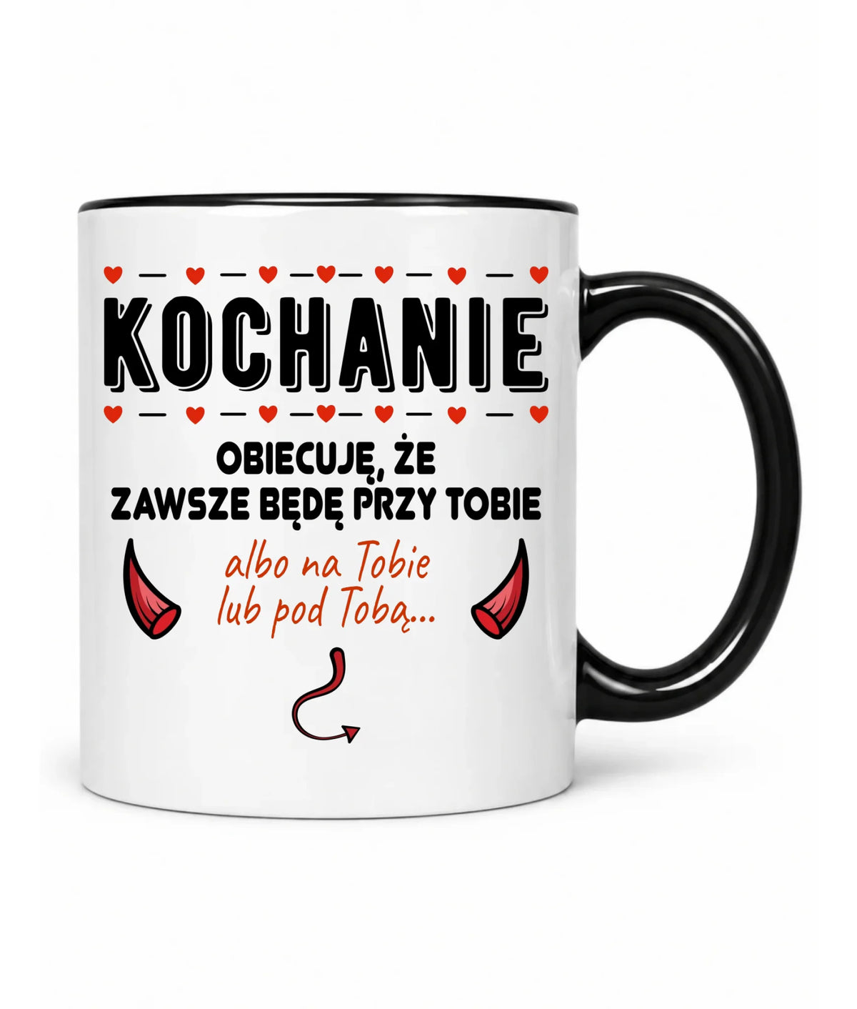 Kubek dla par - Obiecuję, że zawsze będę przy Tobie W50