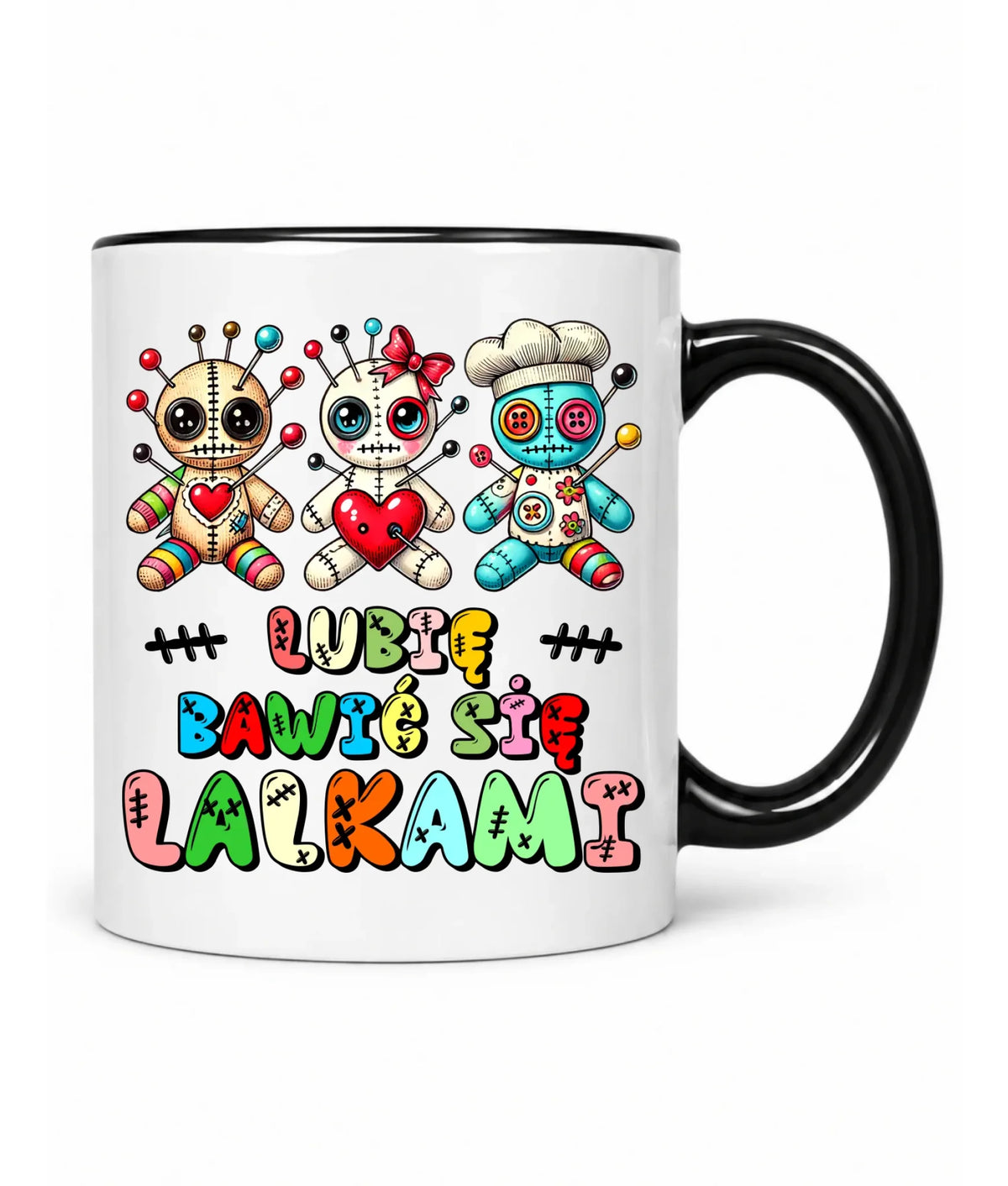 Kubek - Voodoo Lubię bawić się lalkami W52