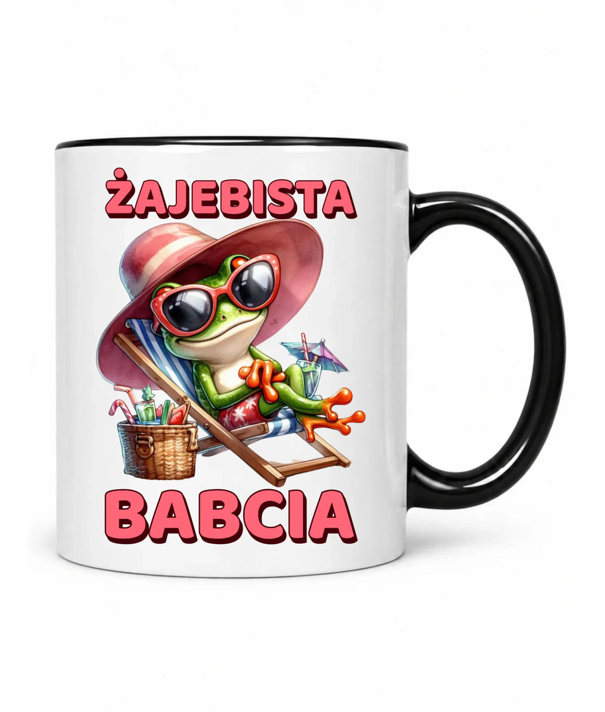 Kubek dla babci - Żajebista Babcia Żaba B27