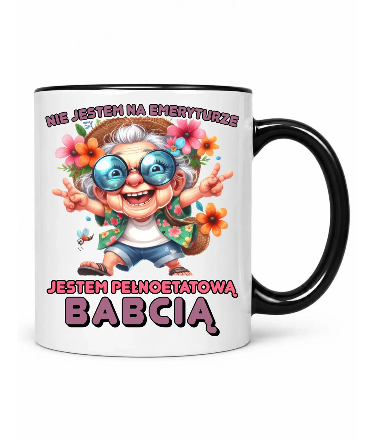 Kubek dla babci - Pełnoetatowa babcia B20