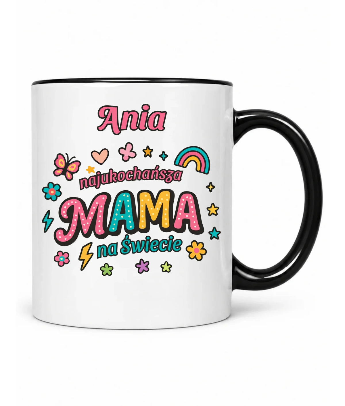 Kubek dla mamy - Najukochańsza mama na Świecie - personalizowany DM03
