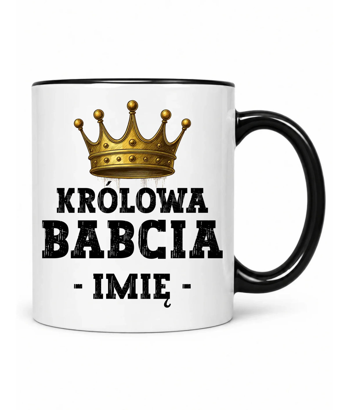 Kubek dla babci - Królowa Babcia - personalizowany B17