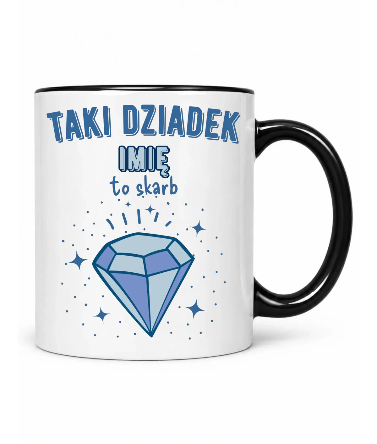 Kubek dla dziadka - Taki Dziadek to skarb - personalizowany D06
