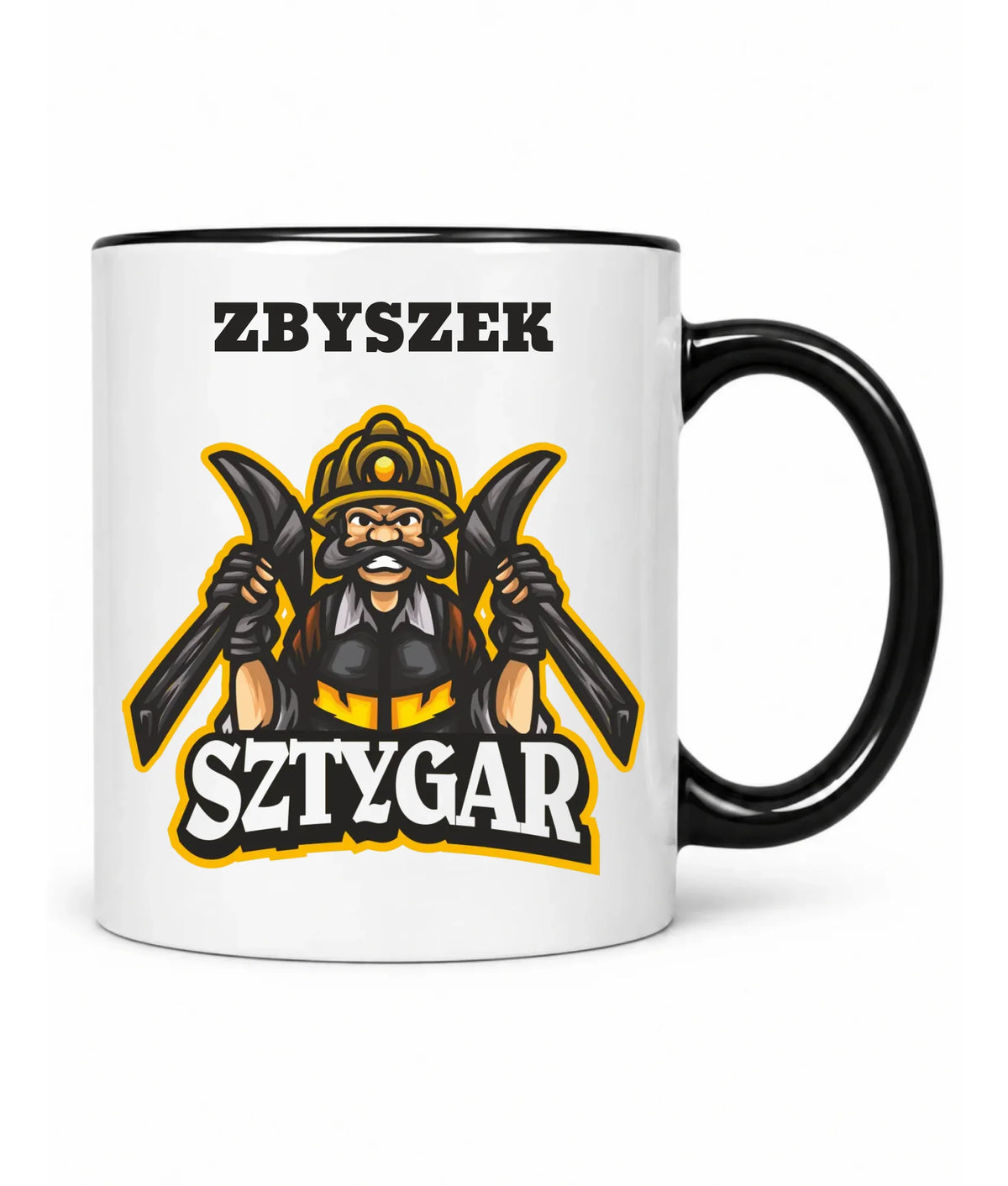 Kubek z imieniem dla górnika - Sztygar
