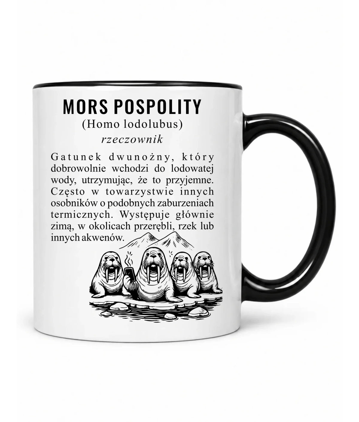 Kubek - prezent dla morsa - Mors pospolity [Homo lodolubus] HM12