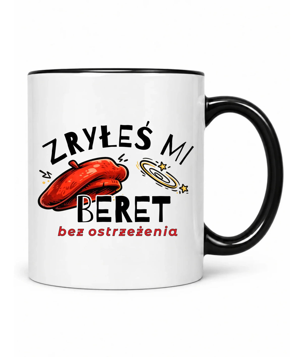 Kubek dla faceta - Zryłeś mi beret DCH34