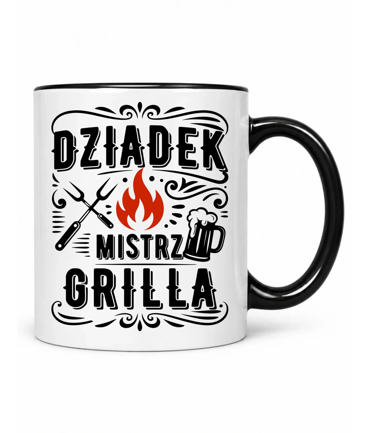 Kubek dla dziadka - Dziadek mistrz grilla D33