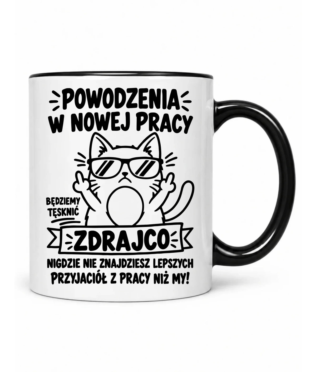 Kubek na odejście z pracy - Powodzenia w nowej pracy, zdrajco!