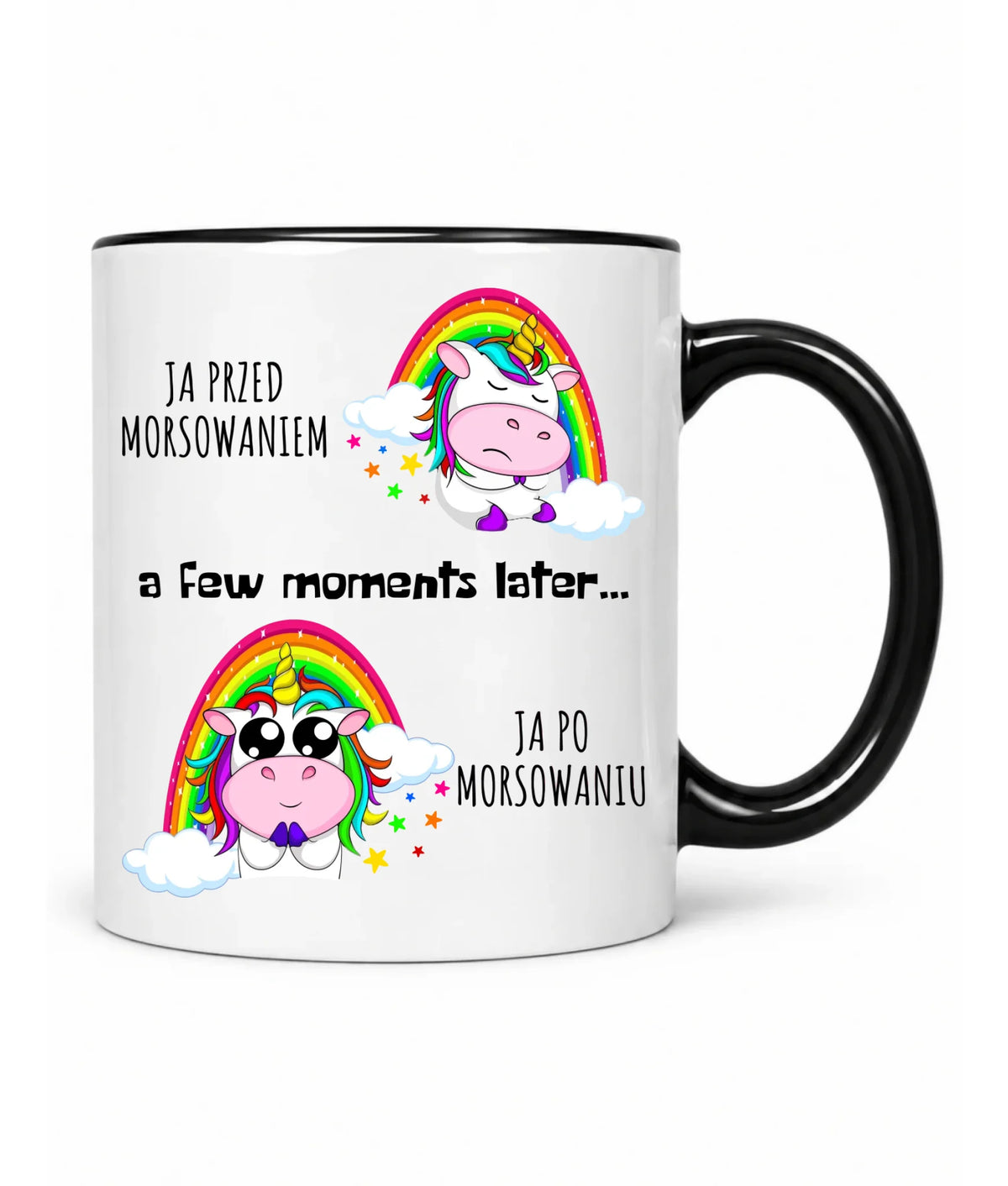 Kubek - prezent dla morsa - Jednorożec - Ja po morsowaniu HM11