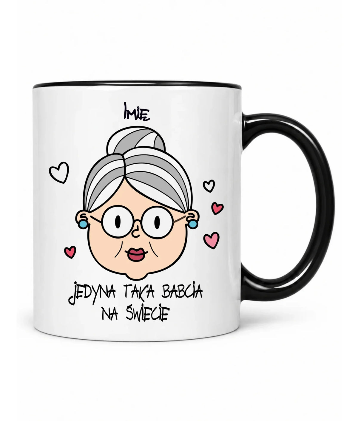 Kubek dla babci - Jedyna taka babcia na świecie - personalizowany B15