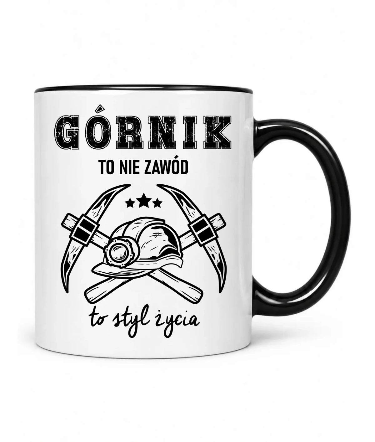 Kubek dla górnika - Górnik to nie zawód, to styl życia