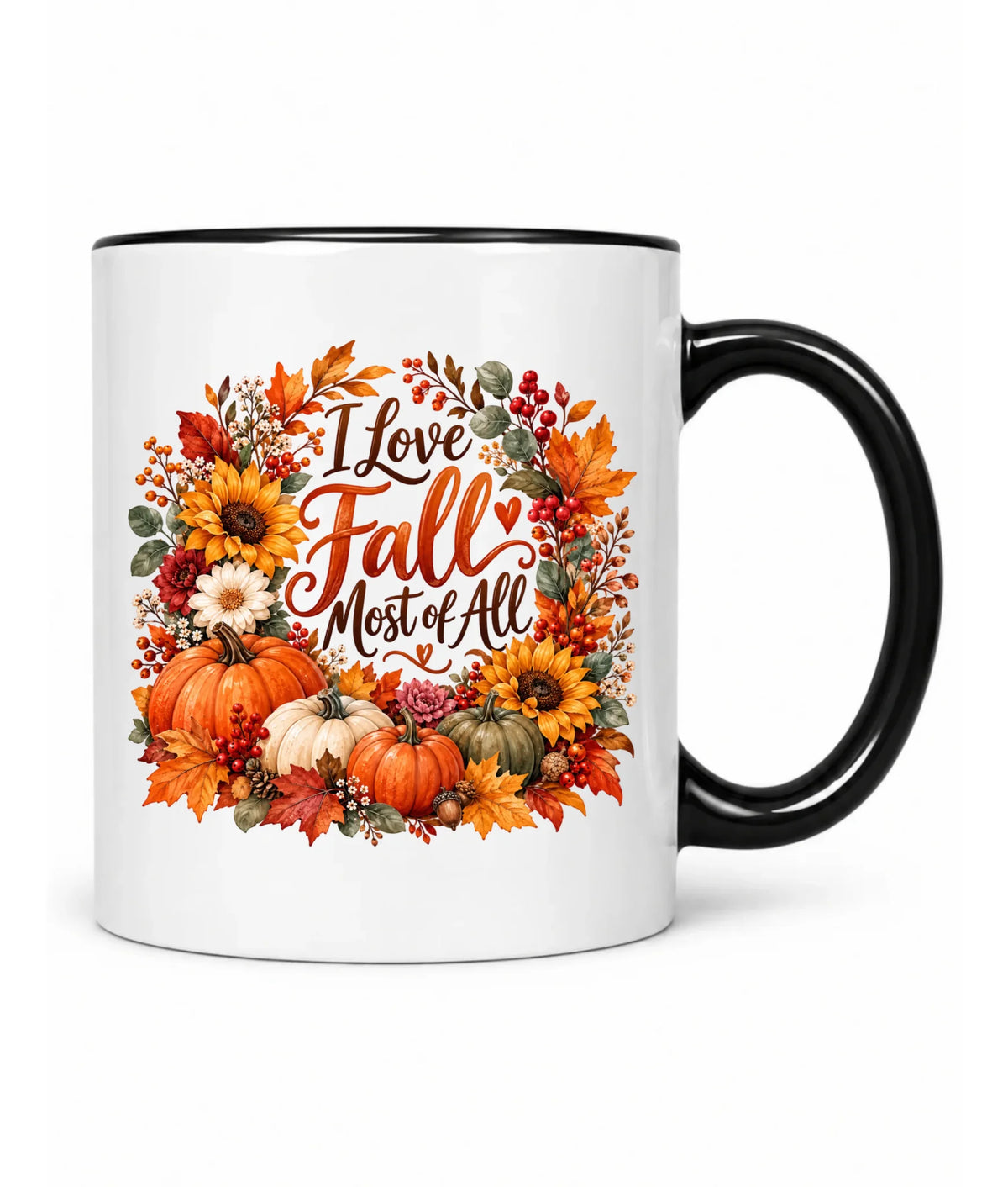 Kubek jesienny - I Love Fall Most of All