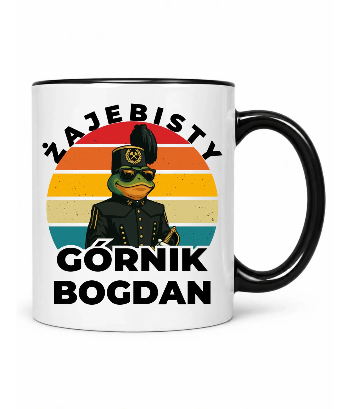 Kubek z imieniem dla górnika - Żajebisty Górnik