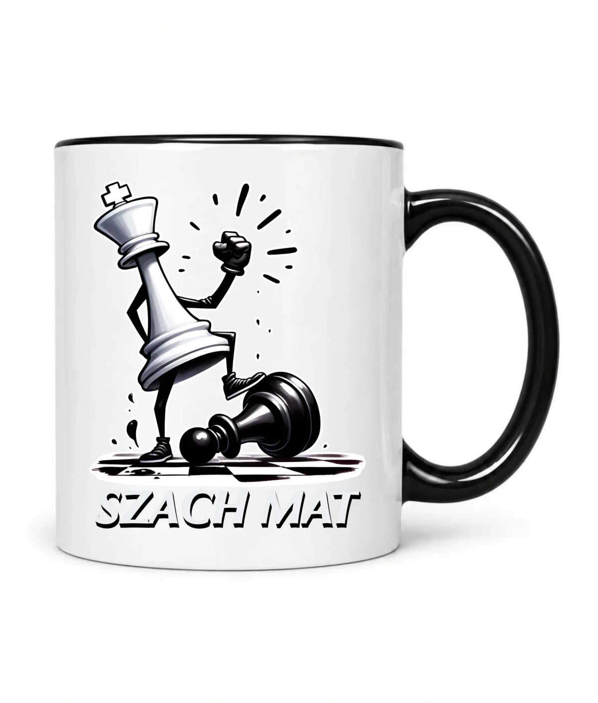Kubek dla szachisty - Szach mat HSZ07
