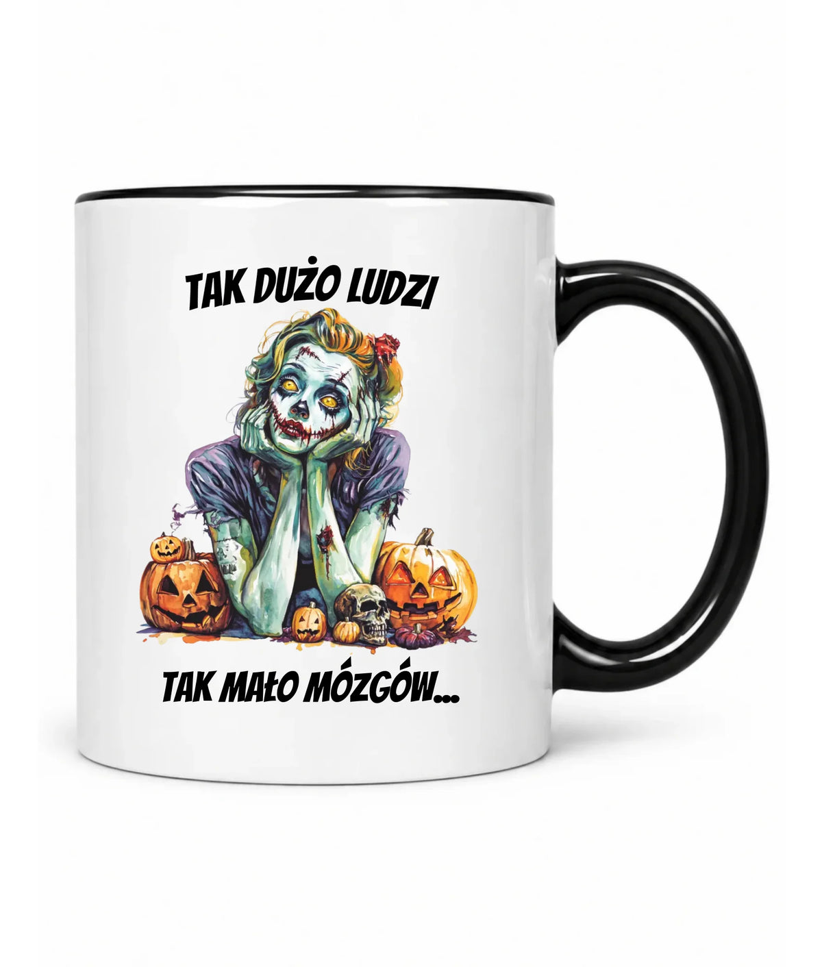 Kubek na Halloween - Zombie - Tak mało mózgów HL31