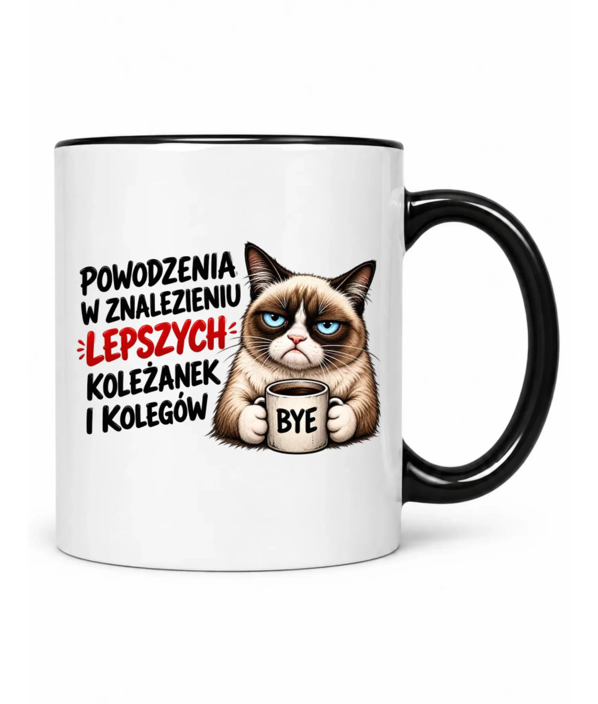 Kubek na odejście z pracy - Lepszych koleżanek i kolegów